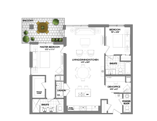 42 Mill Street Vista Suites 1316 square feet