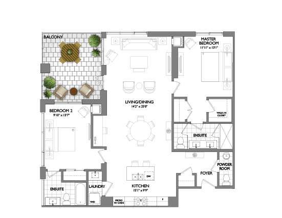 42 Mill Street Vista Suites 1373 square feet